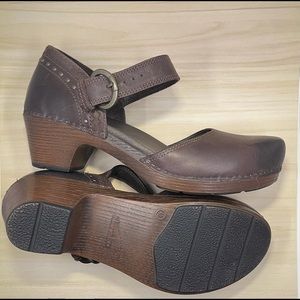 Dansko Makenna full grain leather brown EU40